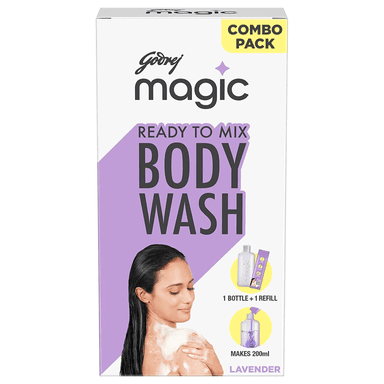 Godrej Magic Ready To Mix Body Wash Lavender