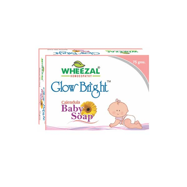 Wheezal Glow Bright Calendula Baby Soap