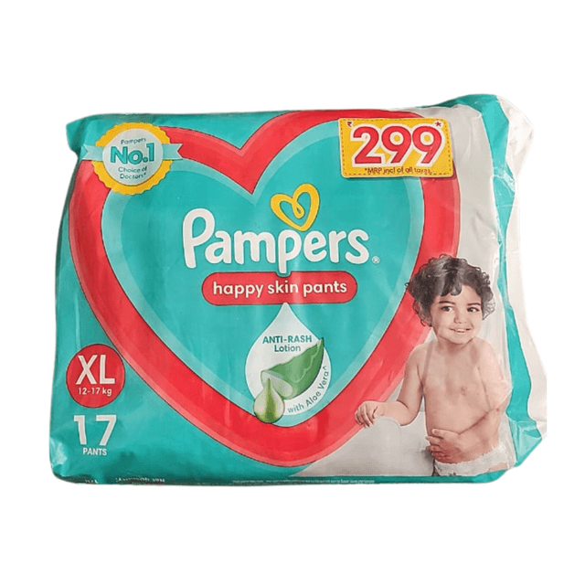 Pampers Happy Skin Pants With Aloe Vera